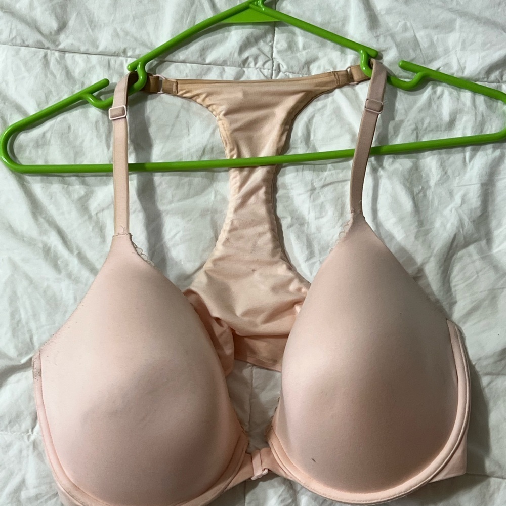 Victoria Secret Body front buckle Light pink Bra